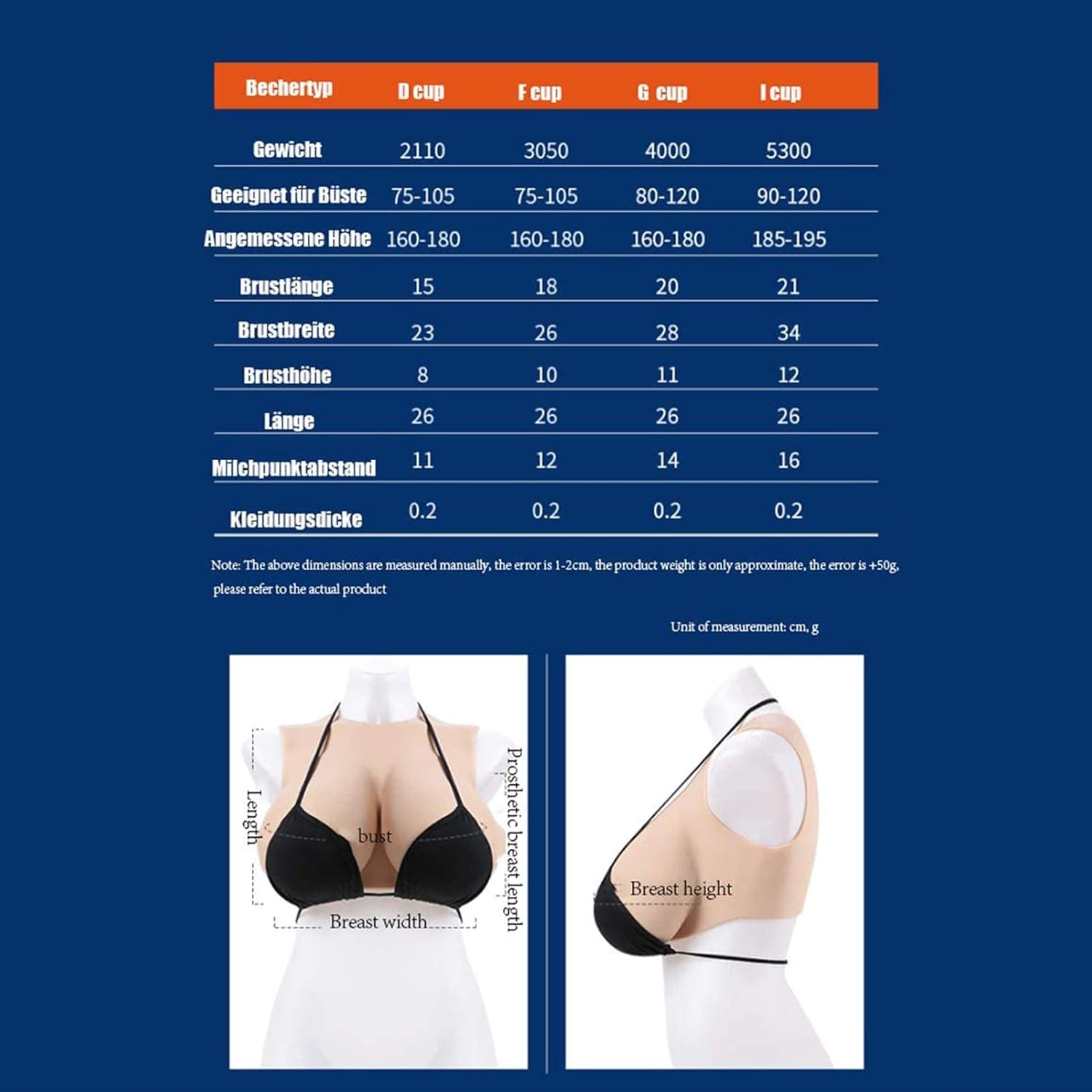 シリコンバスト女装 偽乳 人工乳房 女装サロン おっぱい 偽胸